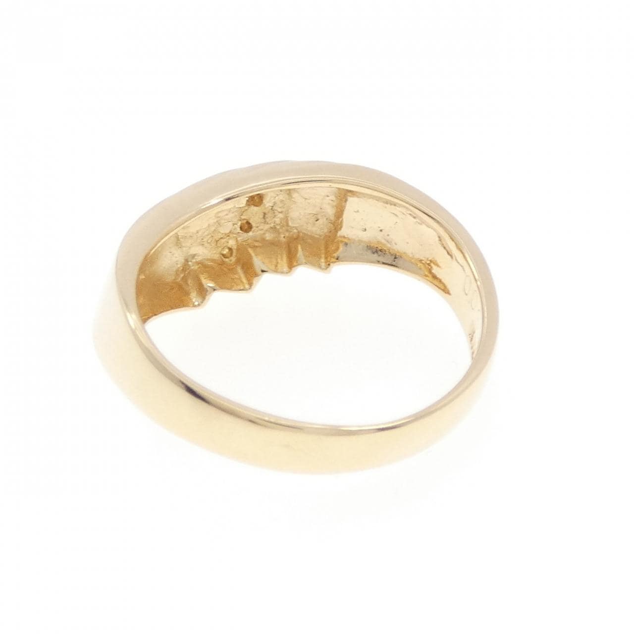 K18YG ダイヤモンド リング 0.03CT