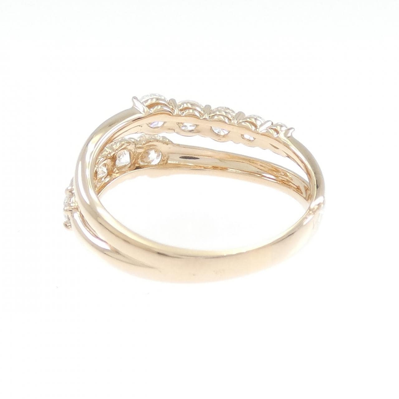 K18PG ダイヤモンド リング 1.029CT