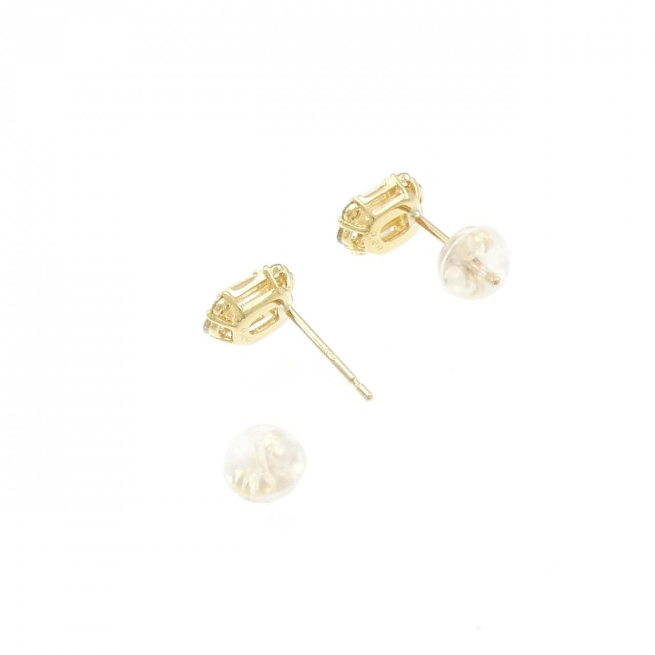 [BRAND NEW] K18YG Diamond earrings 0.40CT