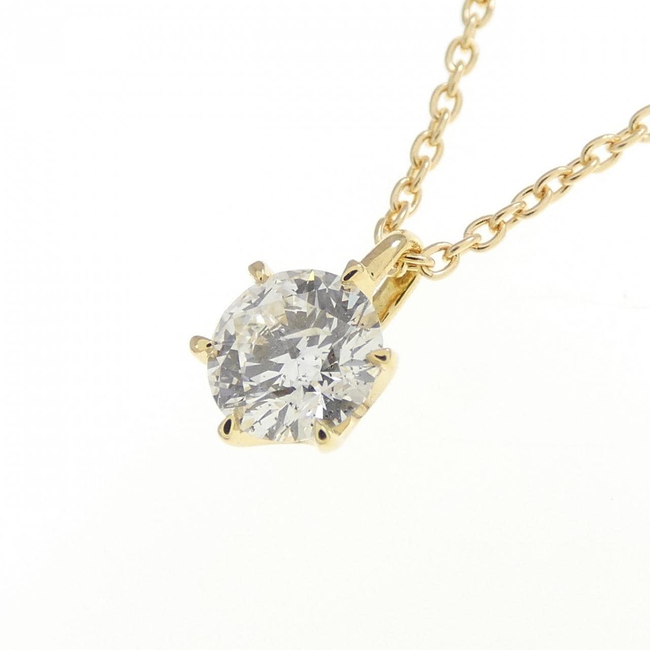 [Remake] K18YG Diamond Necklace 0.306CT H I1 EXT
