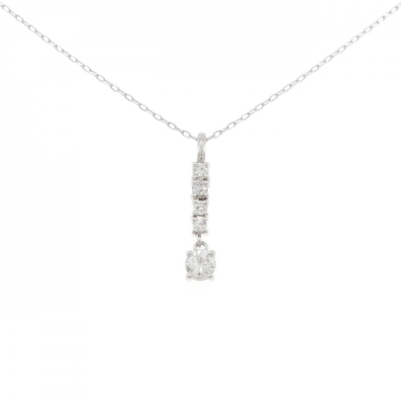 PT900/PT850 Diamond Necklace 0.52CT