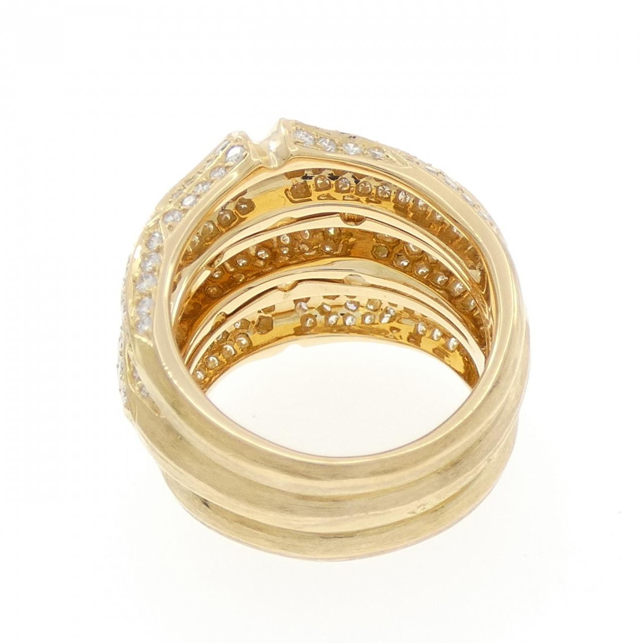 Vintage Cartier バンブーリング YG size53 Vintage Cartier バンブーリング YG size53