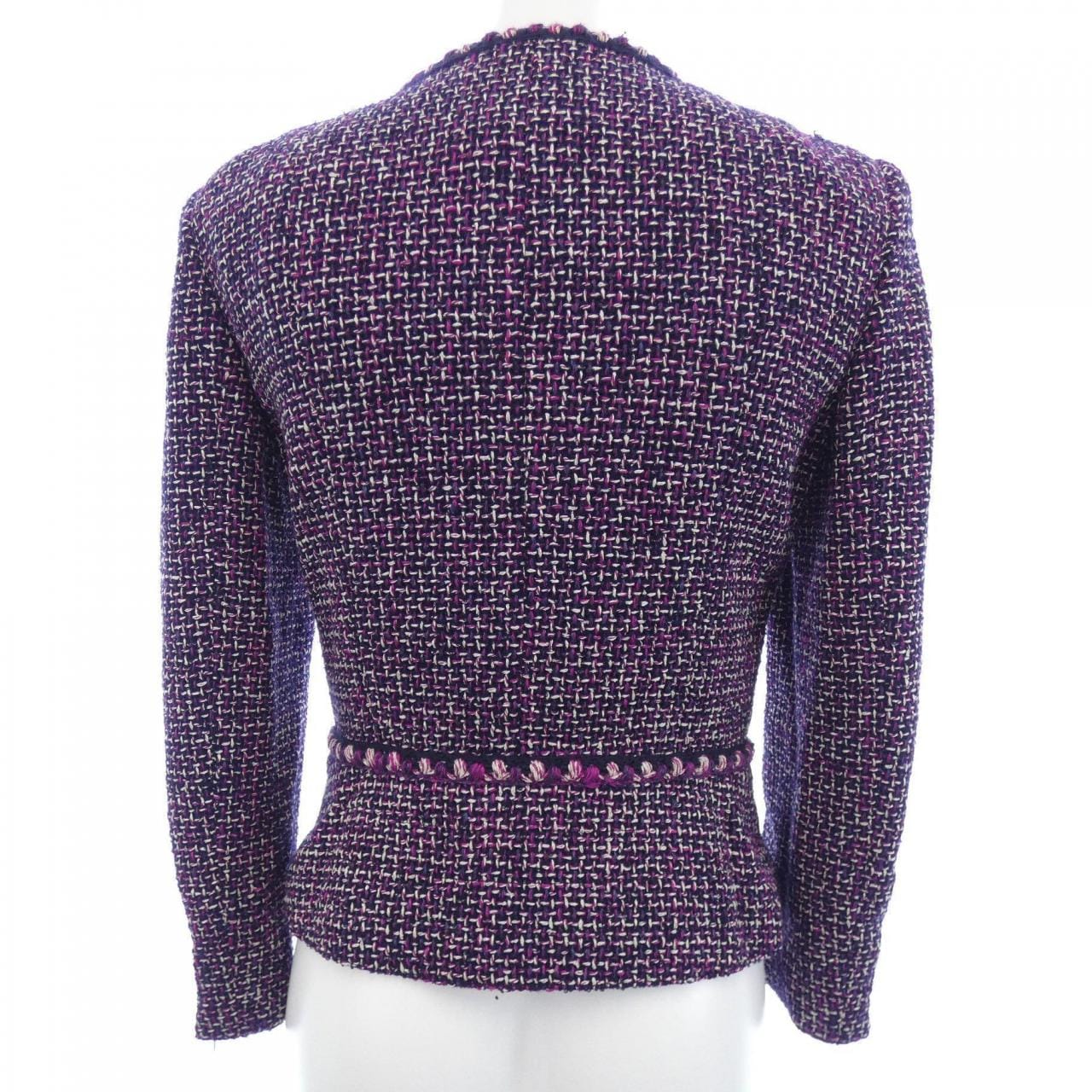 【ヴィンテージ】シャネル CHANEL P21418V12425 03P ノーカラージャケット