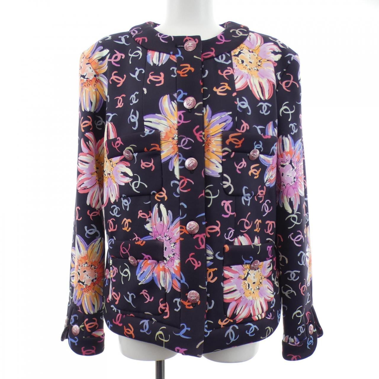 シャネル CHANEL LOOK65 P77202V69007 ノーカラージャケット