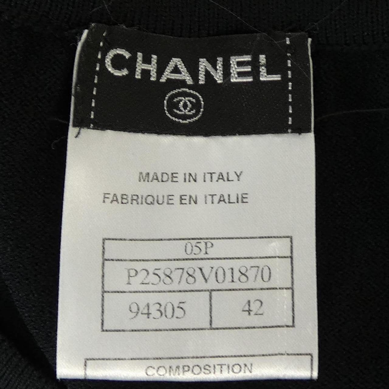 【ヴィンテージ】シャネル CHANEL P25878V01870 05P トップス