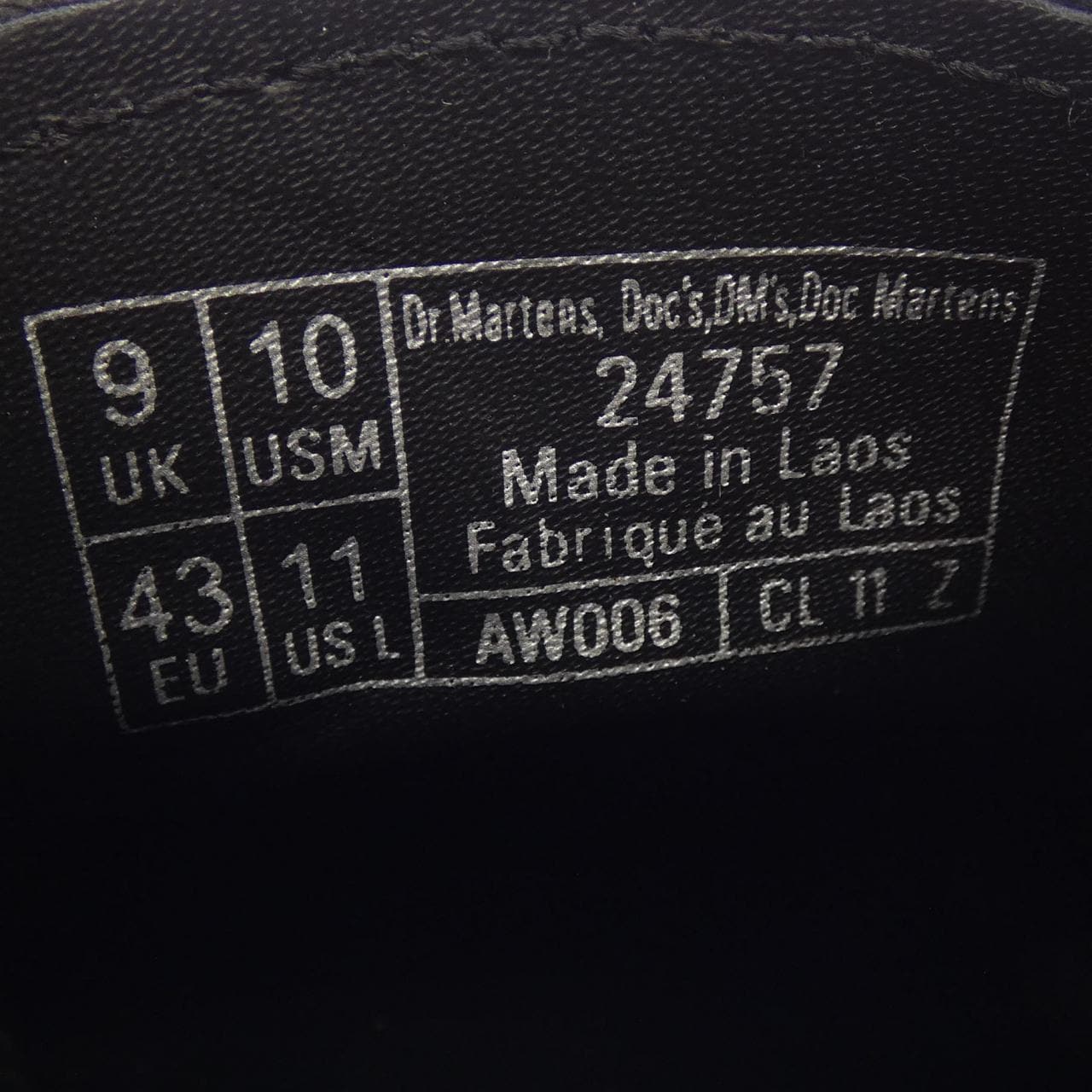 ドクターマーチン DR.MARTENS 24757 シューズ