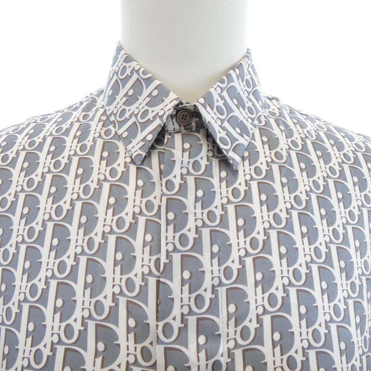 ディオール DIOR ディオールオブリークオーガニックシルクツイル　OBLIQUE 193C545A4751 S／Sシャツ