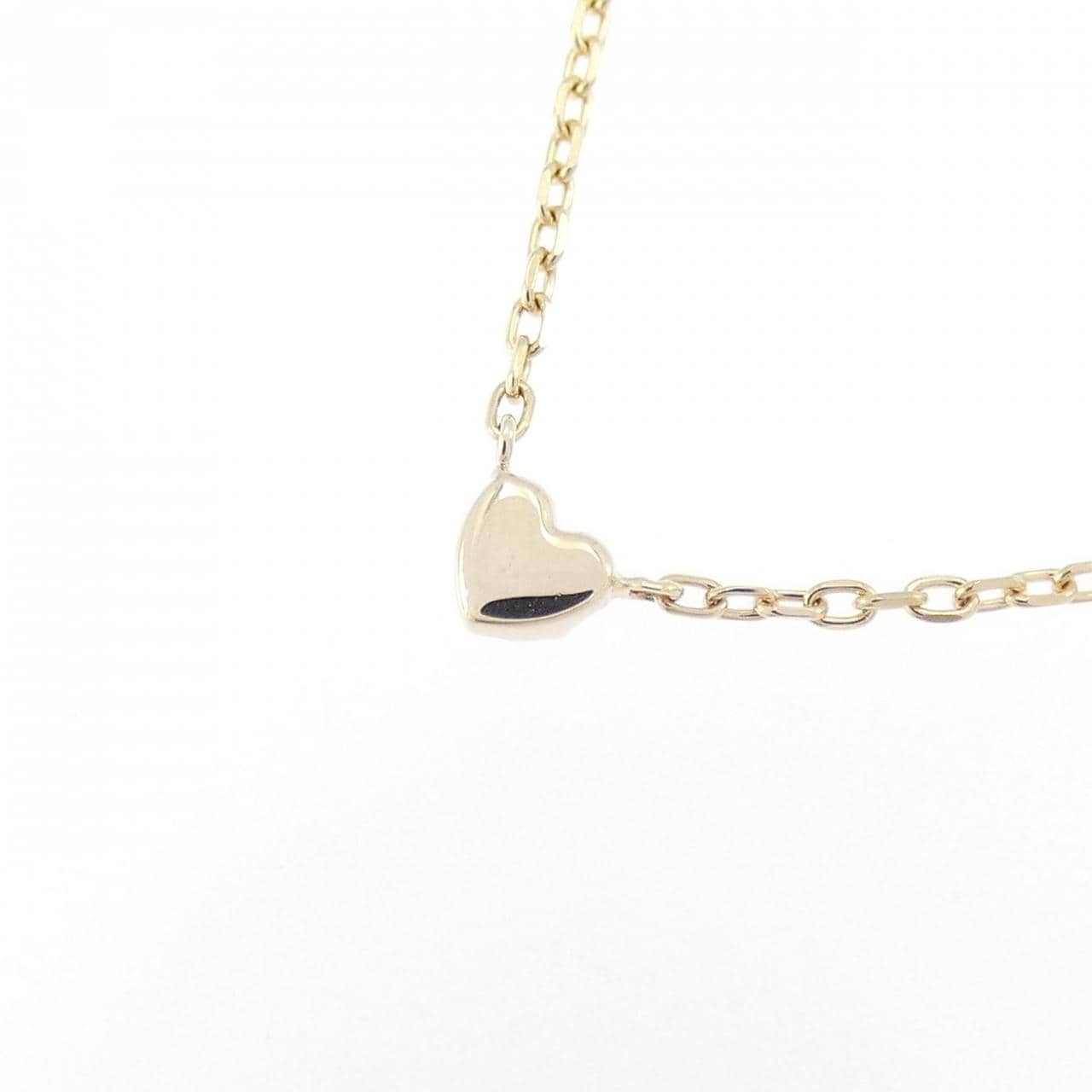 アガット ダイヤモンド ネックレス 0.02CT