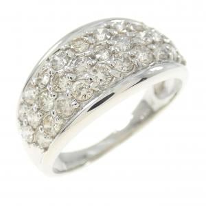 PT パヴェ ダイヤモンド リング 1.00CT