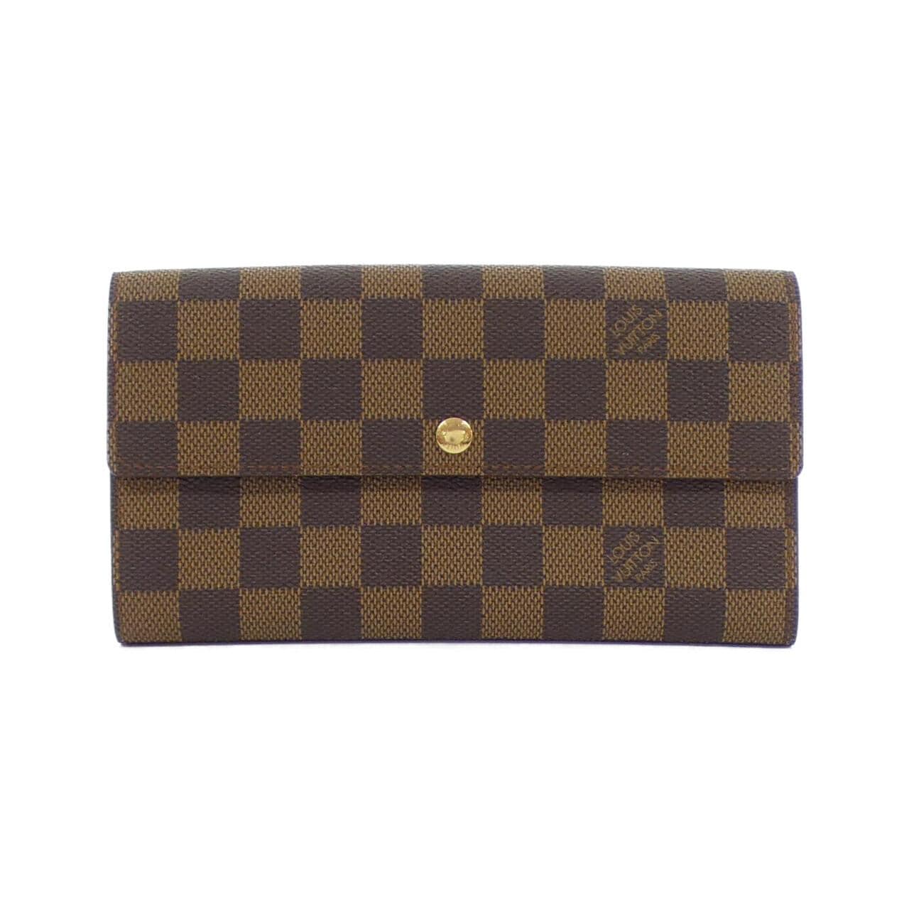 LOUIS VUITTON Damier Porte Monnaie Carte Credit N61725 Wallet