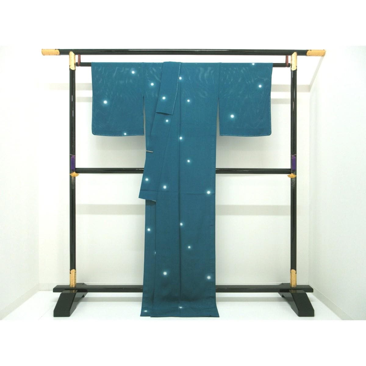【未使用品】単衣　駒絽小紋