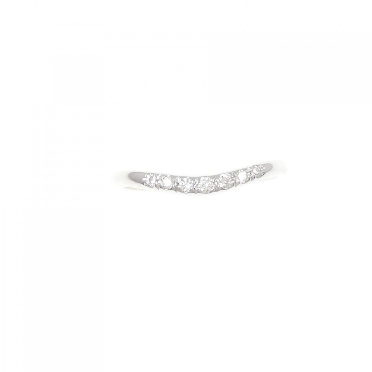 K18WG ダイヤモンド リング 0.08CT