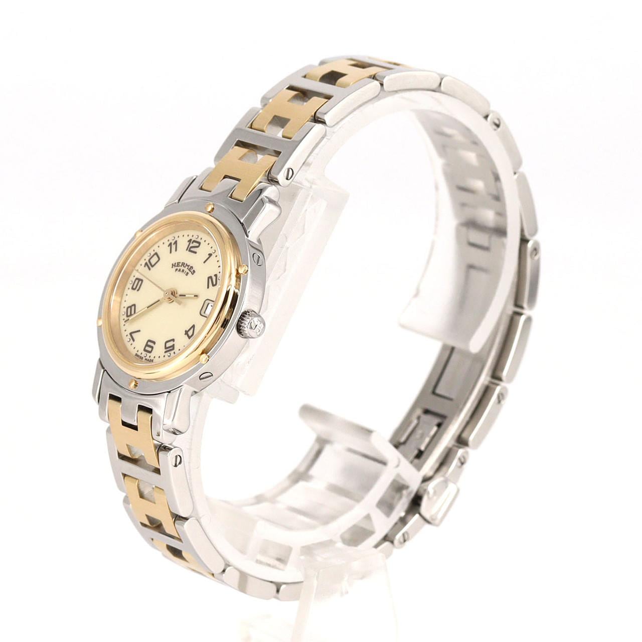 エルメス クリッパー コンビ CL4.220 SSxGP クォーツ