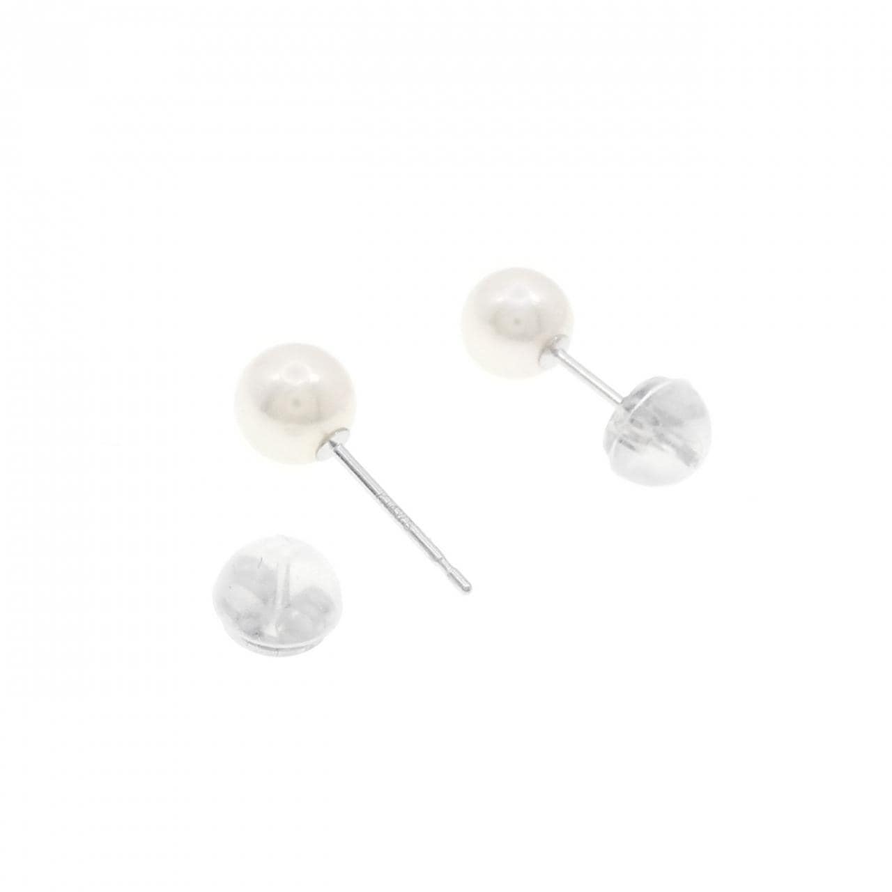 K14WG アコヤパール ピアス 5.3mm