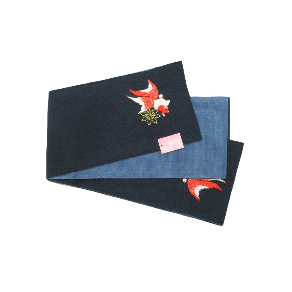 【新品】半幅帯　刺繍