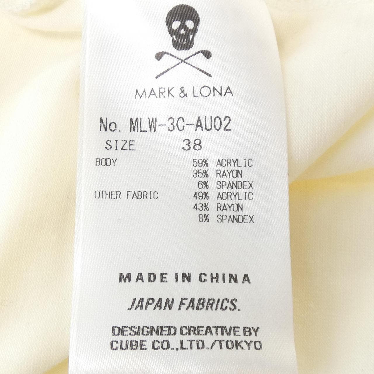 マークアンドロナ MARK&LONA トップス