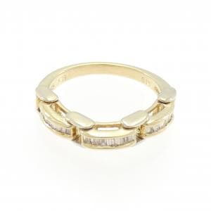K18YG ダイヤモンド リング 0.15CT