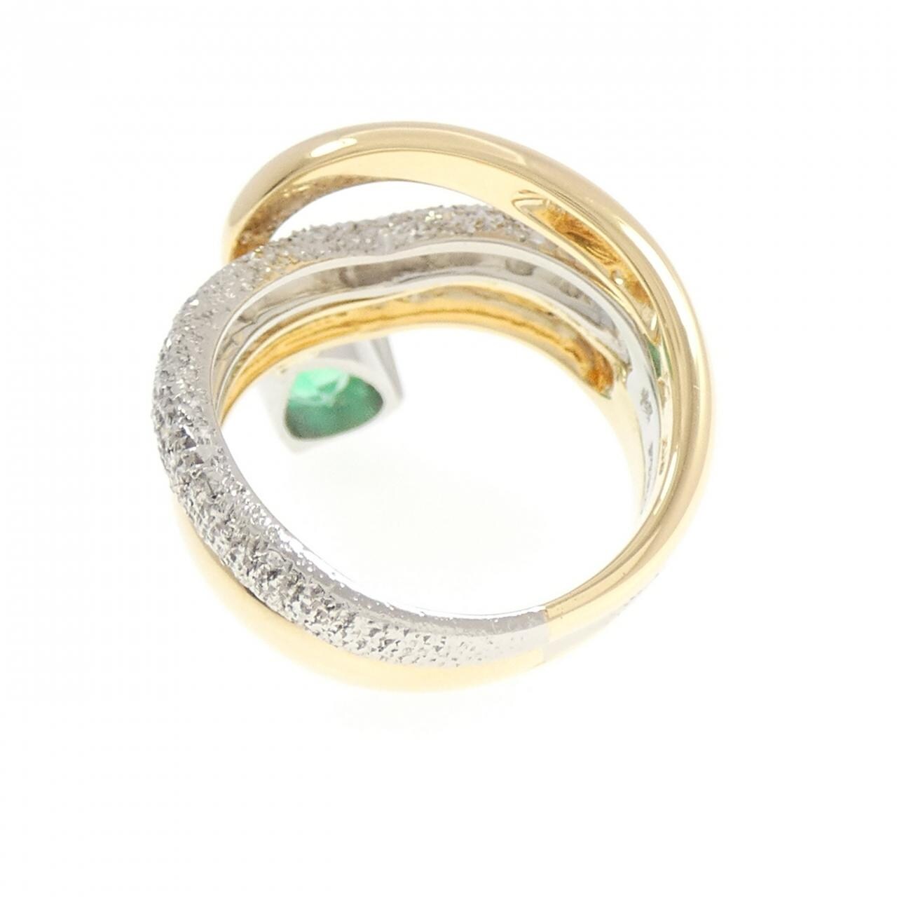 石川暢子 エメラルド リング 1.56CT