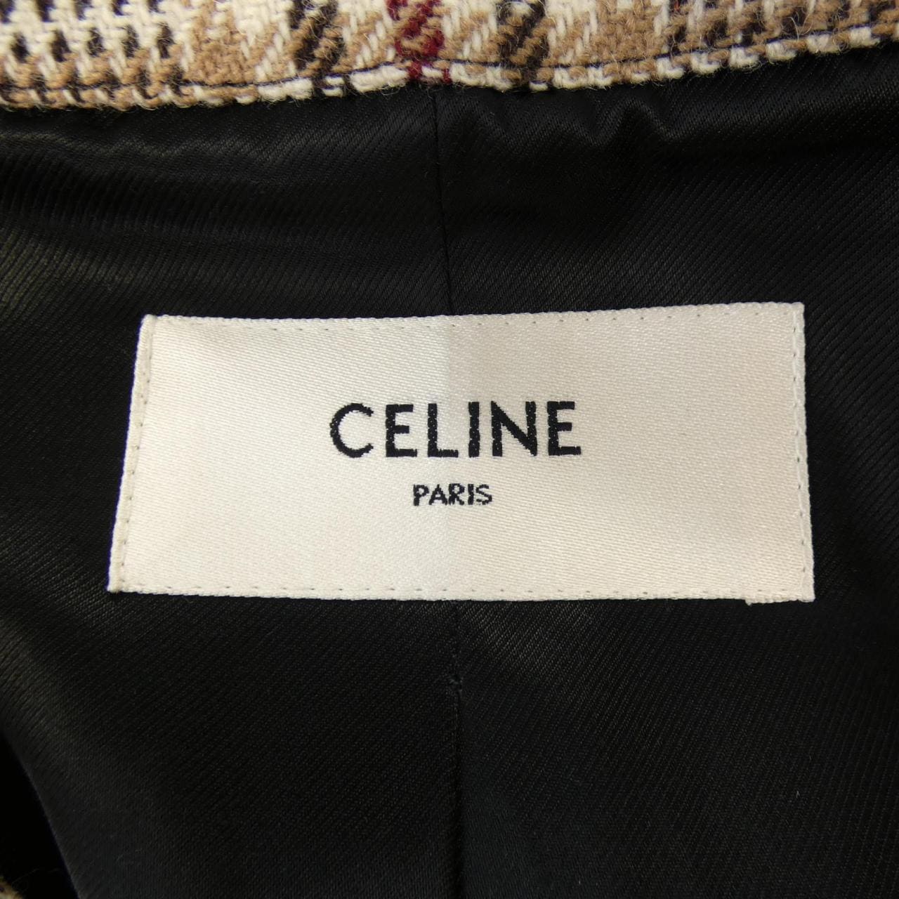セリーヌ CELINE プリンスオブエールズ 2M382330D コート