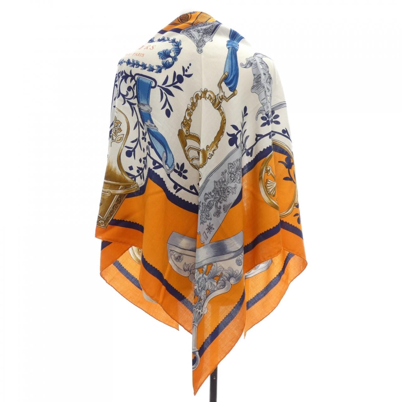 エルメス HERMES ETRIERS REMIX H363502S トライアングルジェアン ショール