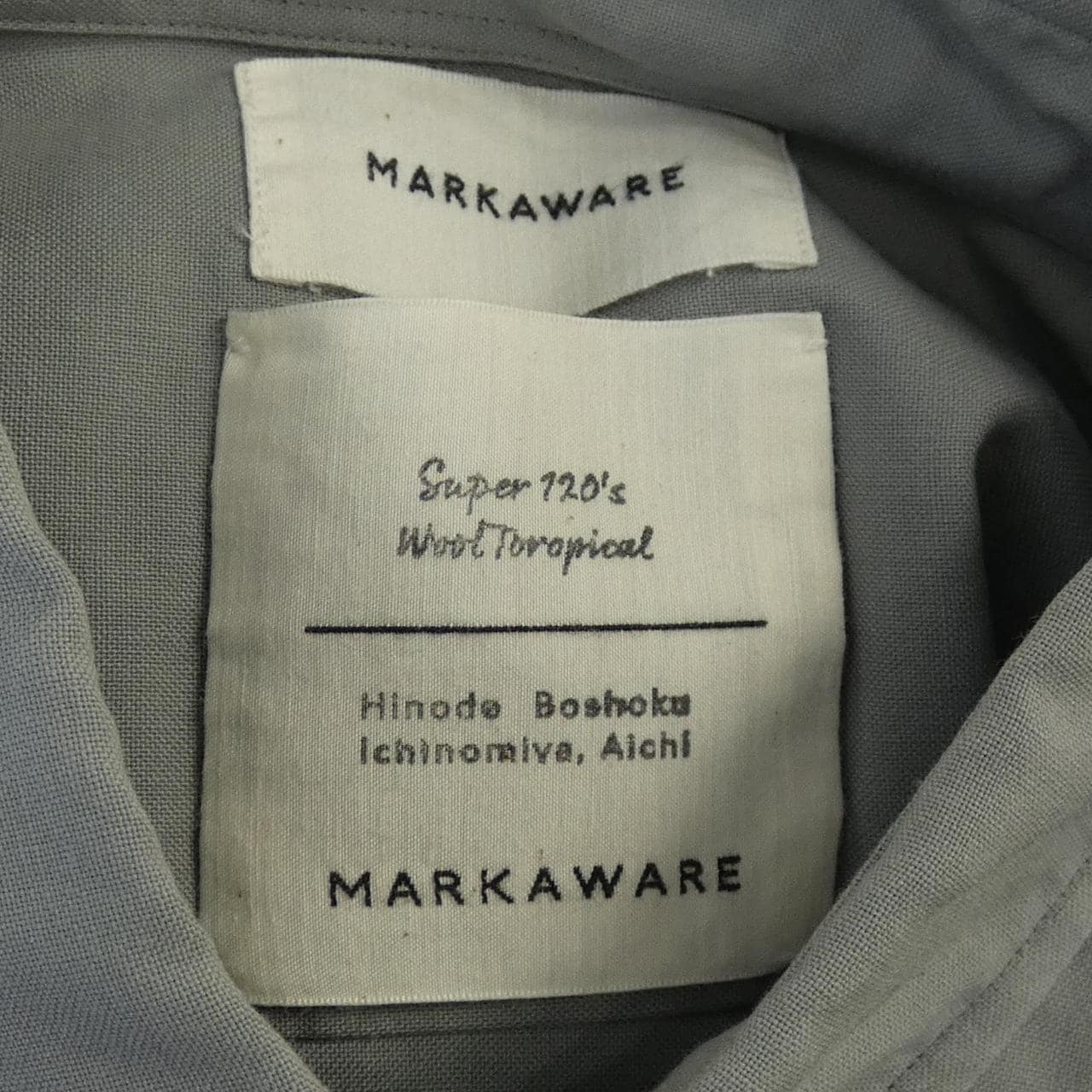マーカウェア MARKAWARE A22A-13SH02C シャツ