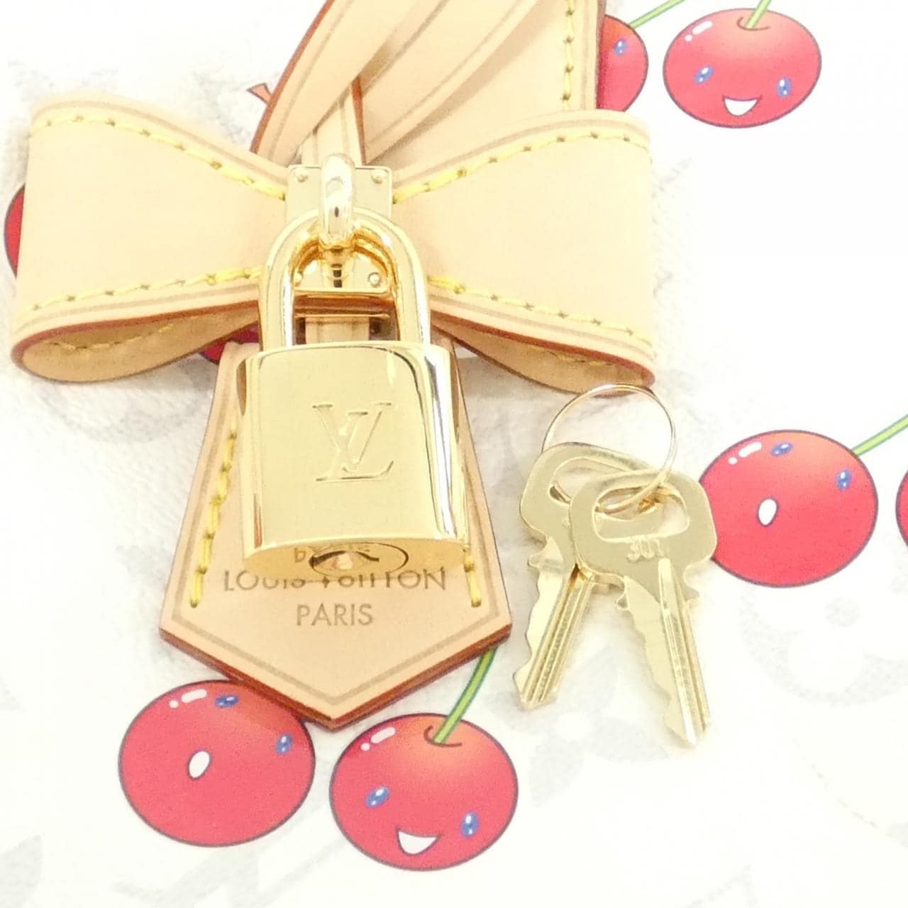 ルイヴィトン モノグラム チェリー(LV×TM) スピーディ バンドリエール 30cm M14238 ボストンバッグ