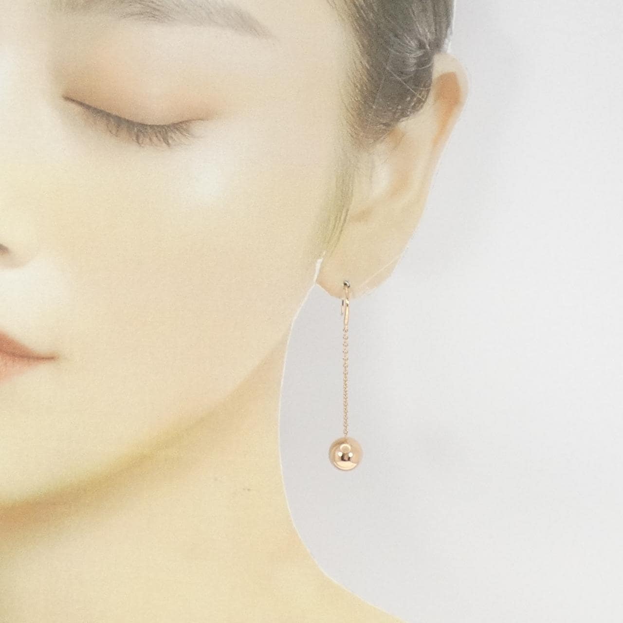TIFFANY球钩耳环