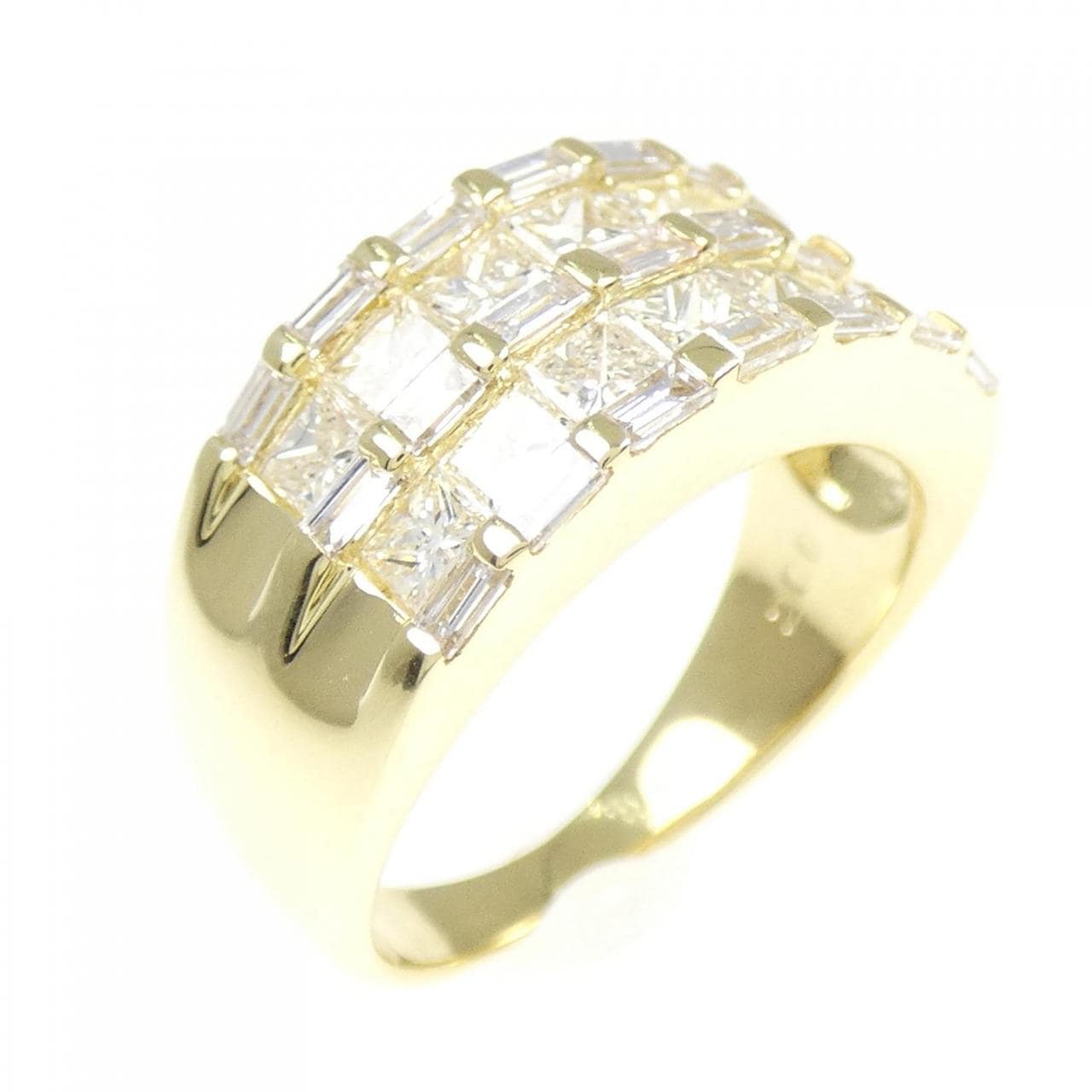 K18YG ダイヤモンド リング 2.00CT
