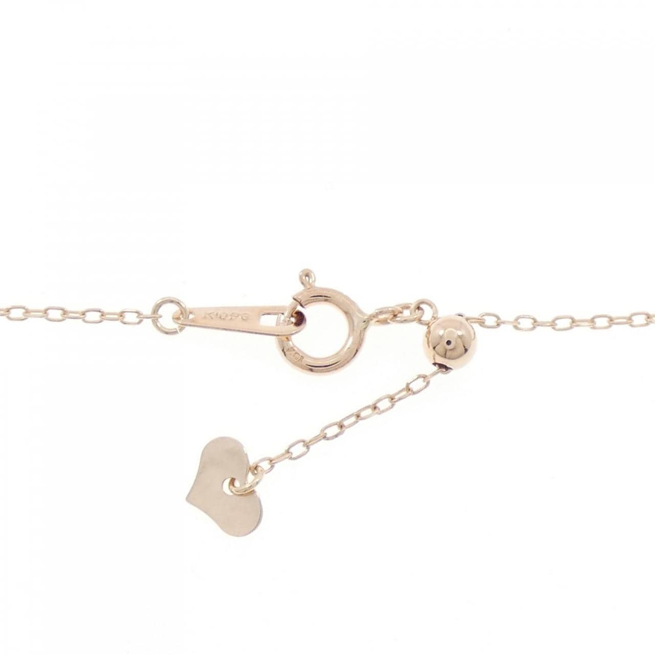 クミキョク K10PG ネックレス 0.05CT