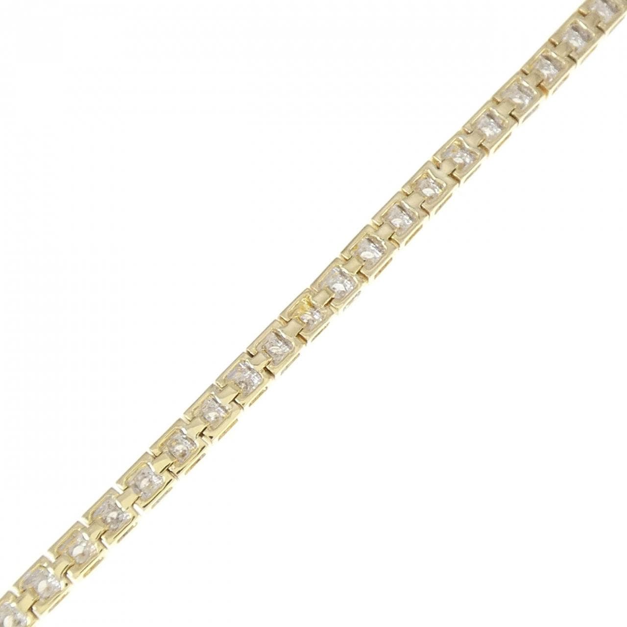 K18YG Diamond bracelet