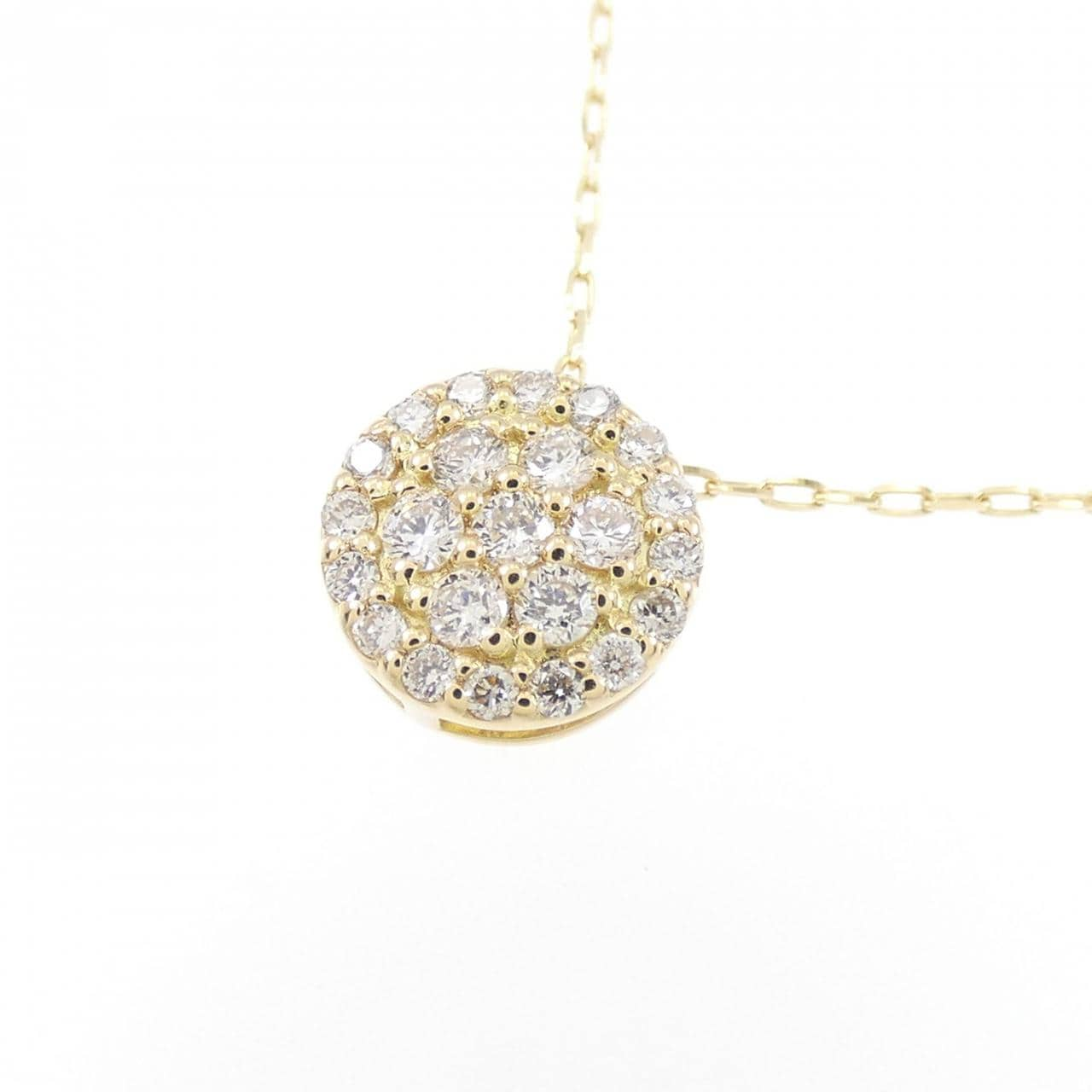 [BRAND NEW] K18YG Diamond Necklace 0.15CT