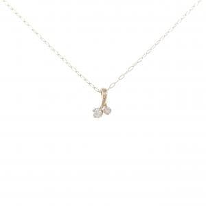 K18PG ダイヤモンド ネックレス 0.03CT