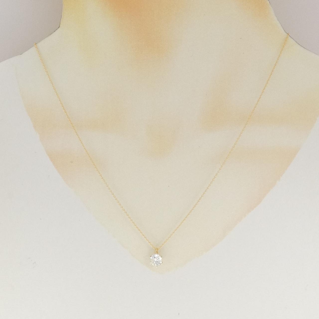 【リメイク】K18YG ダイヤモンド ネックレス 1.020CT I I1 Good