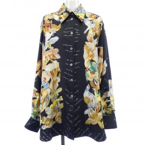 【ヴィンテージ】エルメス HERMES LINTRUS ツイルレーヌ. シャツ