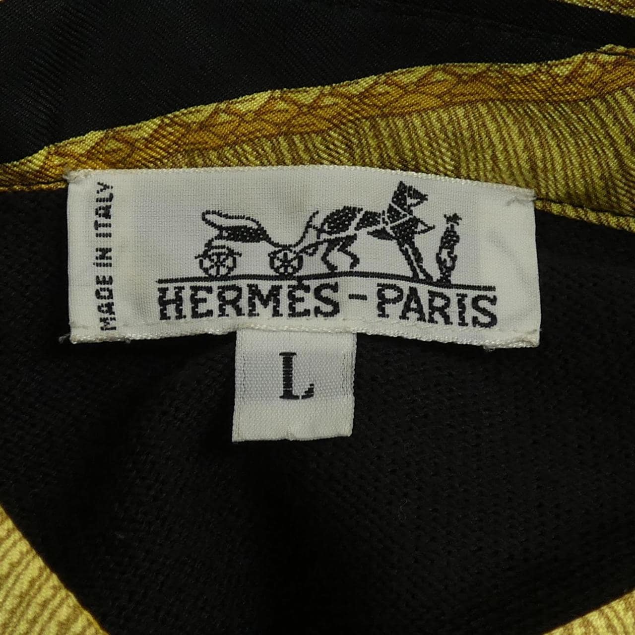 【ヴィンテージ】エルメス HERMES POSTE ET CAVALERIE ツイルレーヌ. トップス
