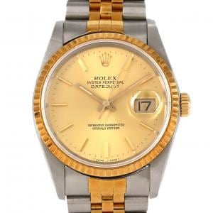【ノーメンテナンス還元価格】ロレックス デイトジャスト 16233 SSxYG 自動巻 L番