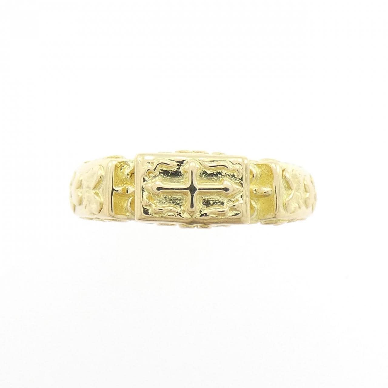 K18YG クロス リング