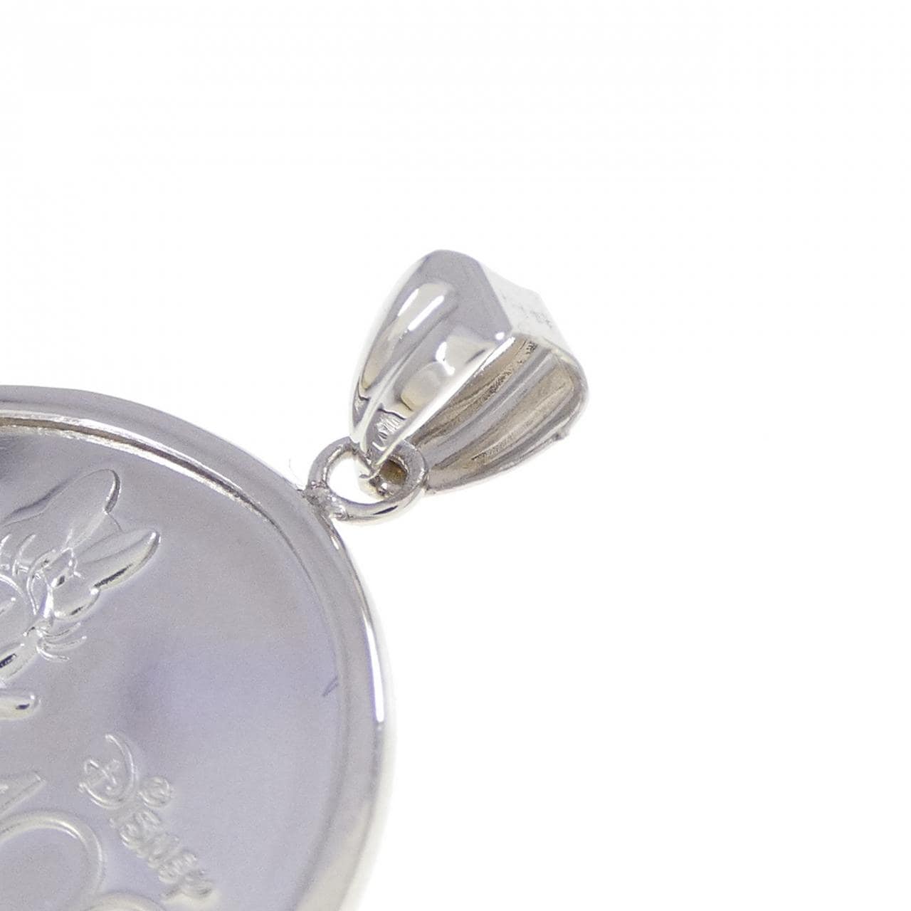 純PT(枠) コイン ペンダント