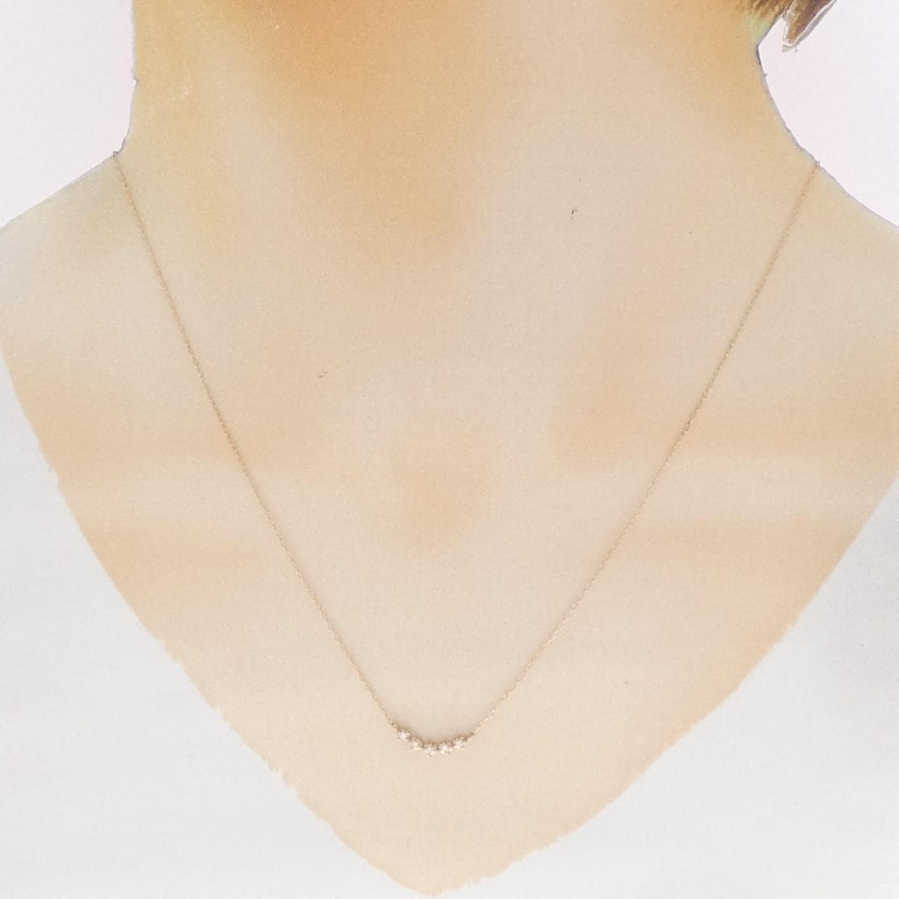 クミキョク ダイヤモンド ネックレス 0.05CT
