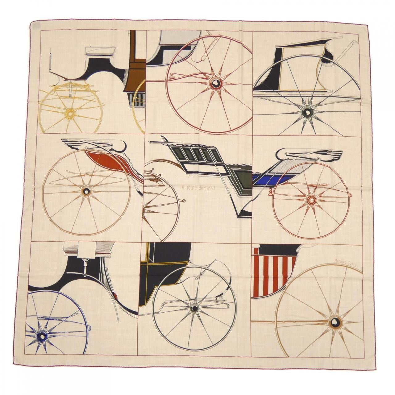 エルメス HERMES A TOUTE BERLINE STOLE