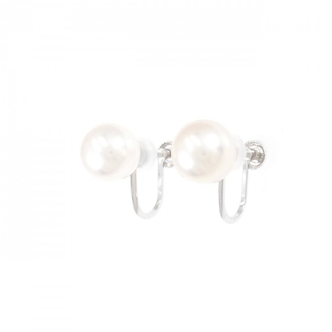 K14WG Akoya pearl earrings 8.3mm