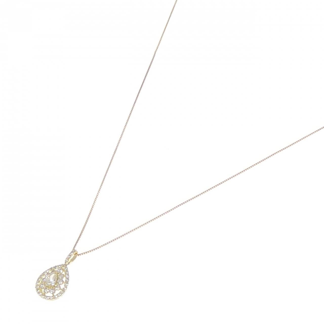 【新品】K18YG ダイヤモンド ネックレス 0.50CT