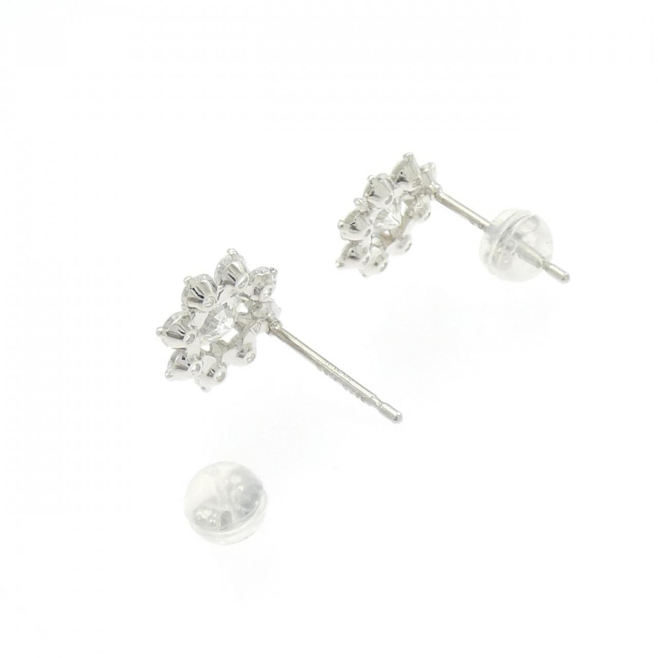【新品】PT900 ダイヤモンド ピアス 0.316CT 0.315CT G VS2 VG
