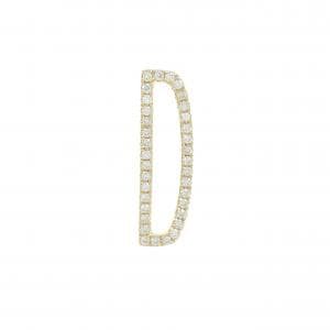 ビジュードエム ダイヤモンド ピアス 0.18CT 片耳