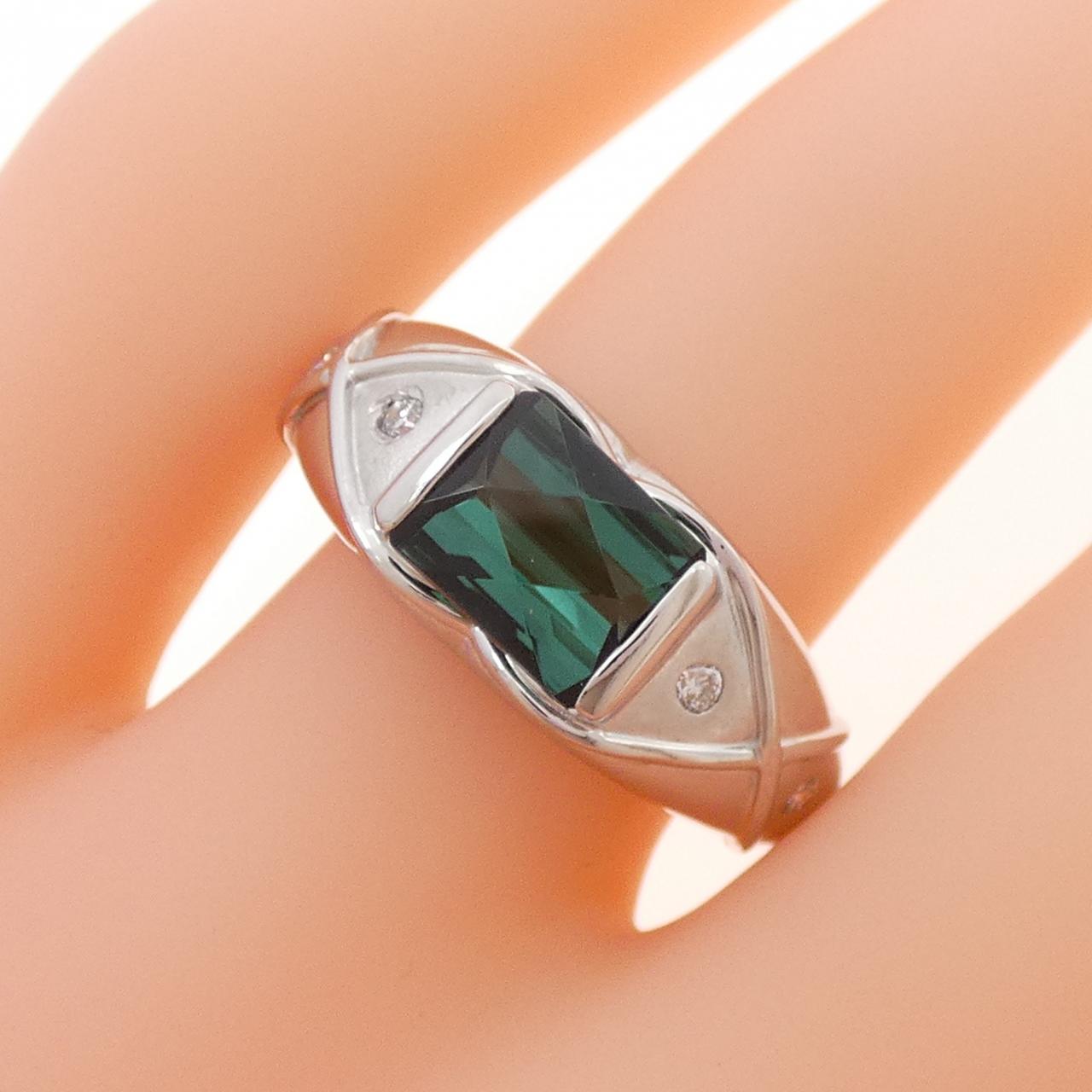 PT900 トルマリン リング 1.24CT