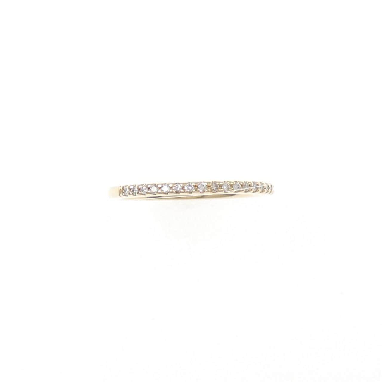 アガット ダイヤモンド ピンキー リング 0.05CT
