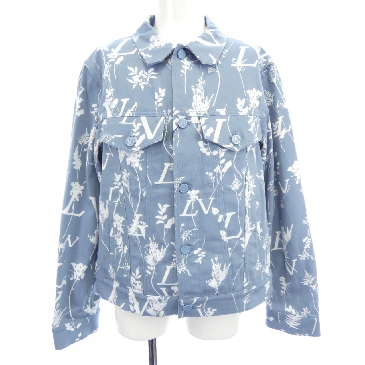 ルイヴィトン LOUIS VUITTON DNAリーフデニムジャケット HNA59WNF1 デニムジャケット