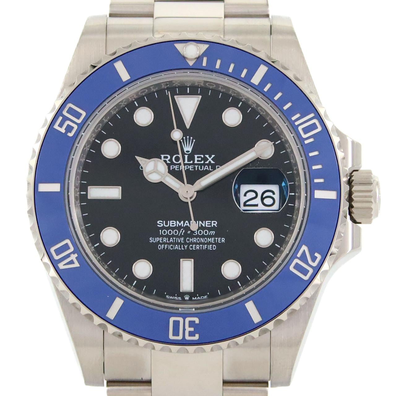 ロレックス サブマリーナーデイト 126619LB WG 自動巻 ランダム番