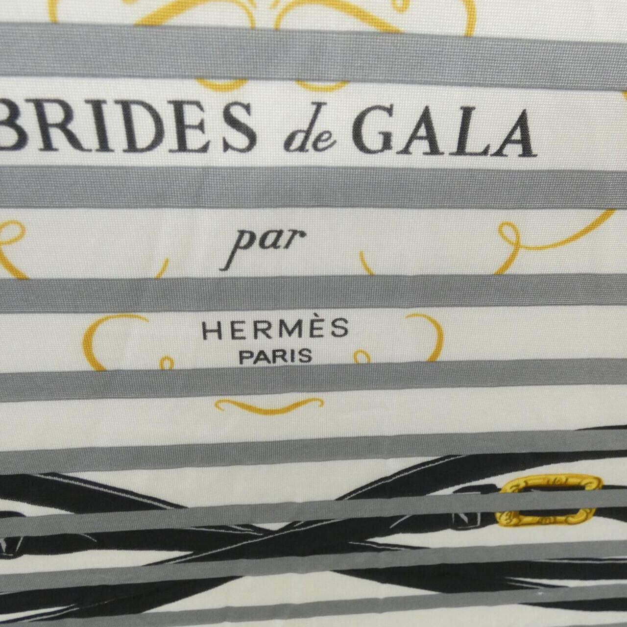 HERMES BRIDES DE GALA Smooth Carre Scarf