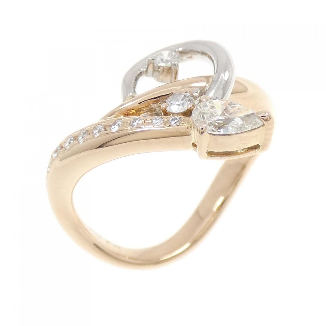 K18PG/K18WG Diamond Ring 0.24CT